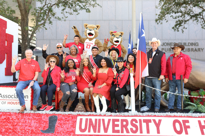 University of Houston Rodeo Parade Float