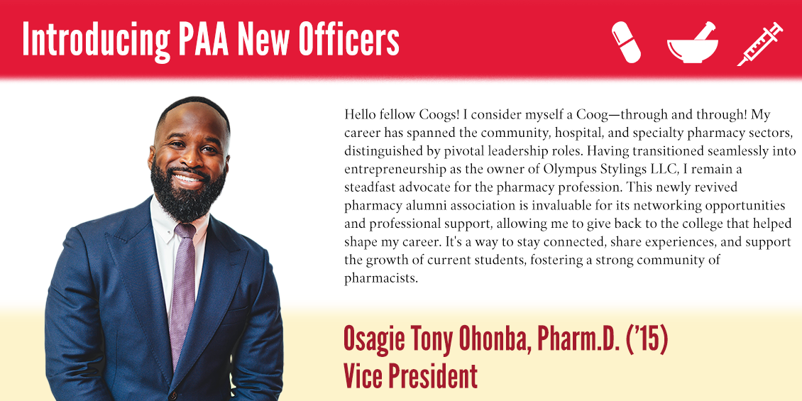 Vice President Tony Ohonba and bio