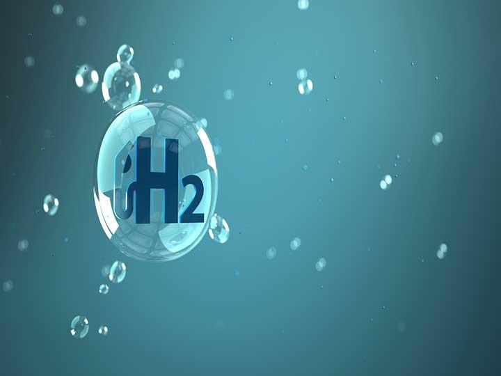 H2 in water
